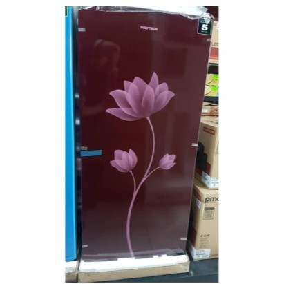 Polytron Kulkas 1 Pintu 180 Liter PRB-189 Rak Tempered Glass Flower Design PROMO GARANSI