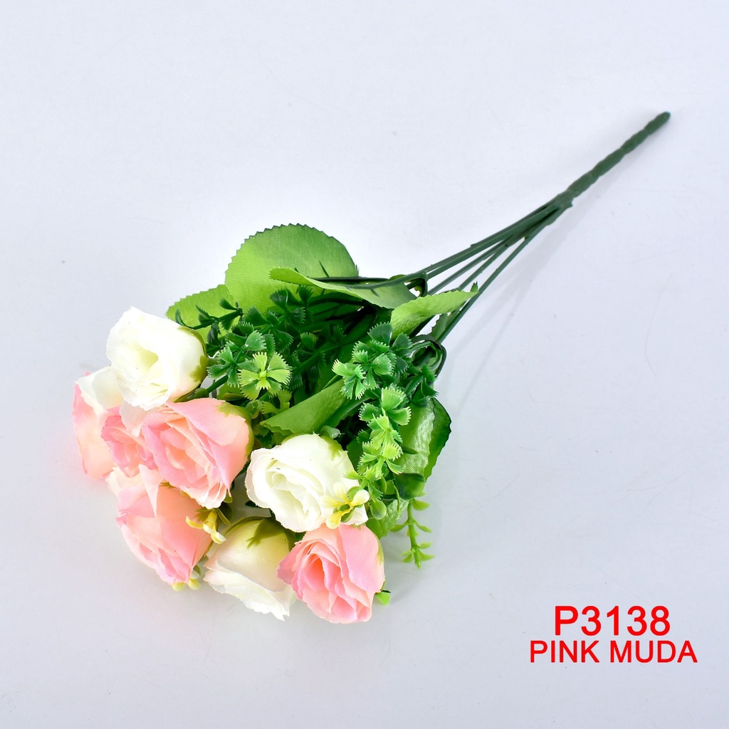 TIB COD P3138 ( 1 KILO BISA MUAT 28 PCS ) BUNGA DEKORASI/BUNGA HIAS/BUNGA ARTIFISIAL/BUNGA IMPORT-3