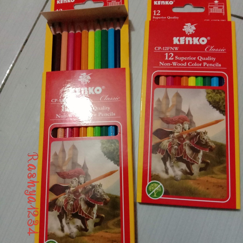 Pensil Warna Set 12 Warna Color Pencil-3