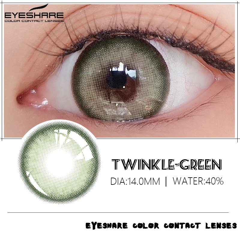 [COD]TWINKLE~PURPLE BROWN ~SOFTLENS INNOCENT NORMAL &amp; MINUS BY EXOTICON BIG EYES WARNA PERI MUSIM PANAS BLUE BROWN GRAY Softlen Soflen Soflens