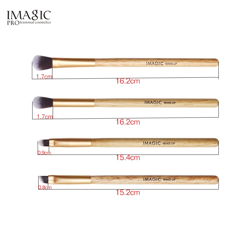 (READY &amp; ORI) IMAGIC 8pcs Brush Set With Zipper Bag TL429 TL 429