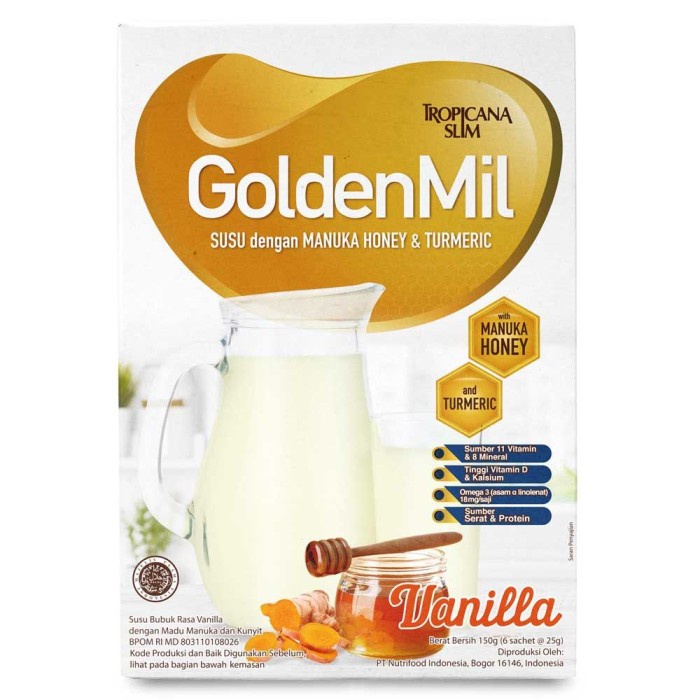 

TROPICANA SLIM GOLDENMIL VANLA 6X30GR