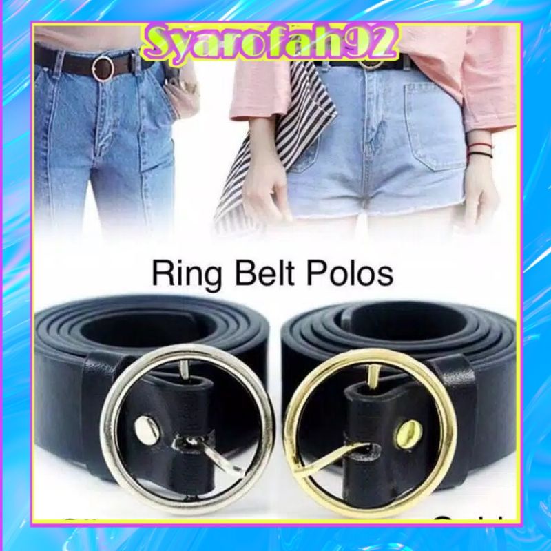 Ikat pinggang wanita // Ring belt Import