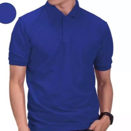 Kaos polos -  Kaos polo shirt pria lengan pendek | kaos kerah pria | kaos seragam polos | Harga grosir size l