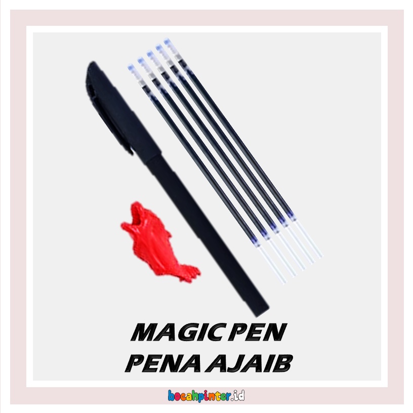 

Magic Pen | Pena Ajaib Tinta dapat Hilang untuk Magic Groove Copybook | Mainan Edukasi Anak