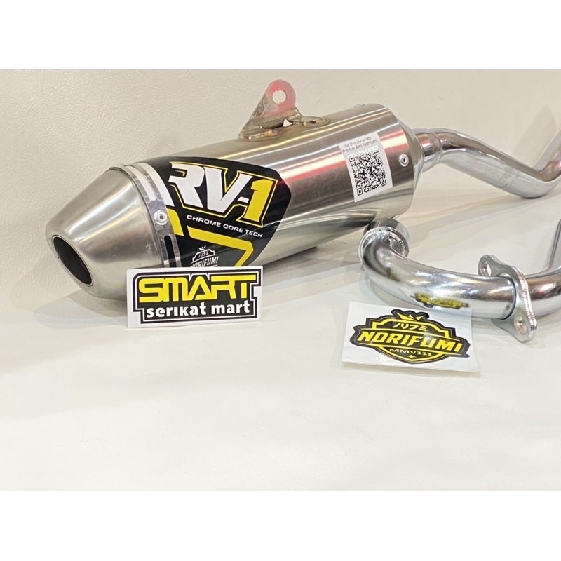 Knalpot norifumi rv1 N4 crf 150-RV1 n4 lama