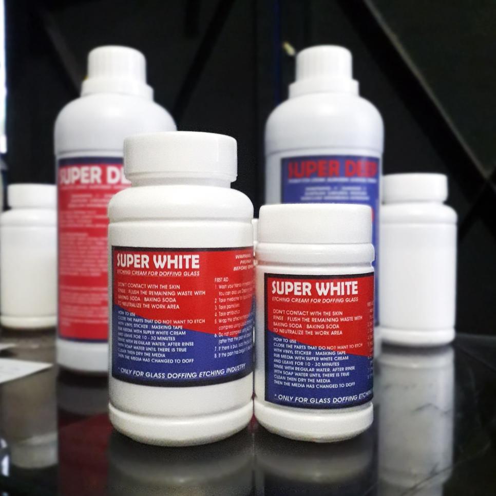 ww✸Laris✡➧ ETCHING GLASS CREAM, CREAM ETSA DOFF COLOR UNTUK KACA, CREAM ETSA KACA 86