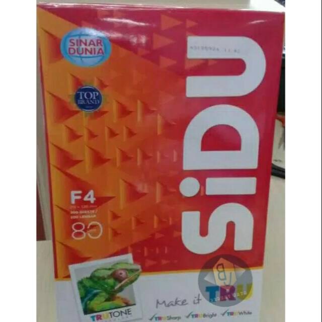 

HVS SIDU F4 80gr