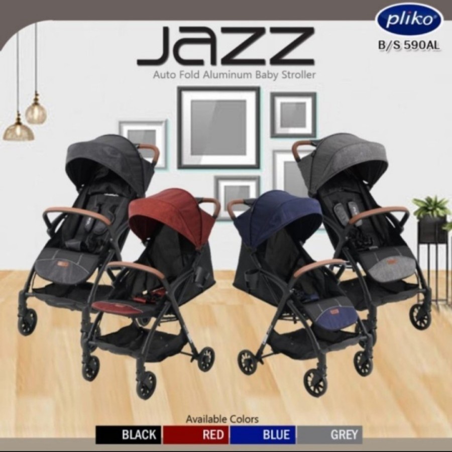 Stroller Pliko Jazz 590AL Kereta Bayi Pliko Jazz