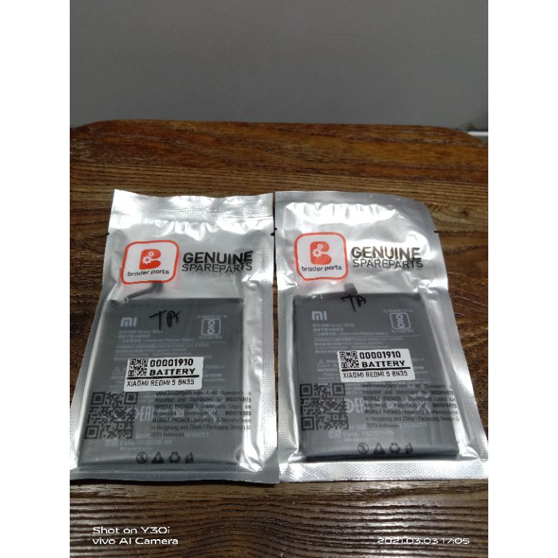 BATRE XIAOMI REDMI 5 BN35 ORIGINAL