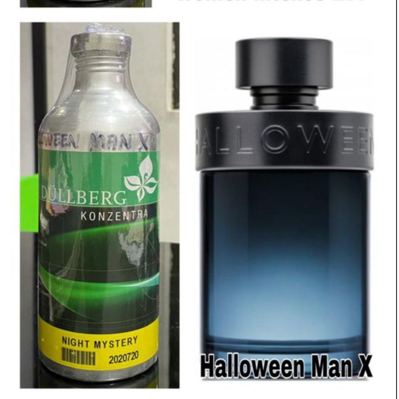 bibit parfum hallowen man x original 100mg murni asli