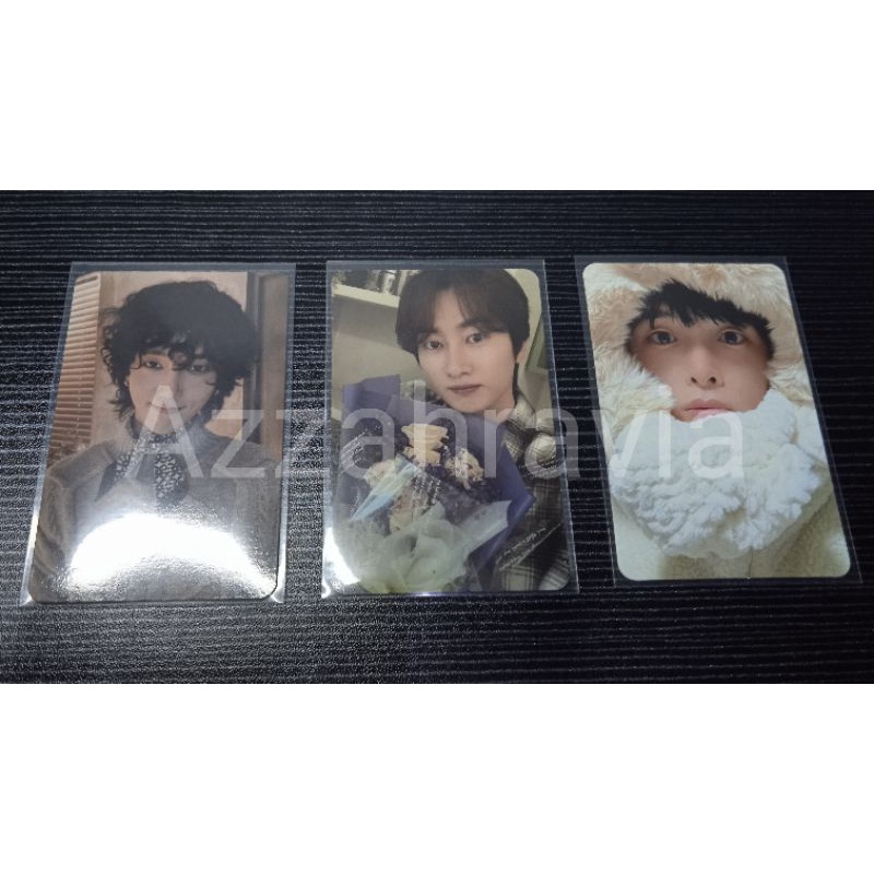 PC / Photocard SUPER JUNIOR CALLIN ( PC YESUNG / PC EUNHYUK / PC RYEOWOOK )
