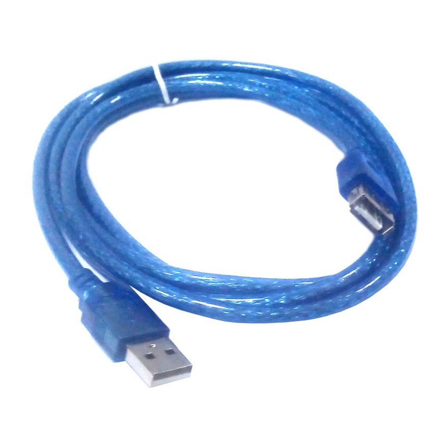 Kabel USB AM/AF Extension 2.0 1.8 M - Biru 66929