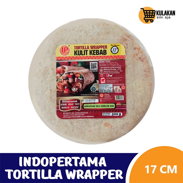 

Indopertama Tortilla Wrapper Catering 17Cm