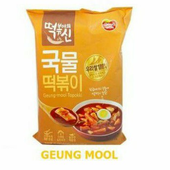 

DONGWON GEUNGMOOL TOPOKKI/SPICY TOPOKI/RICE CAKE KOREA