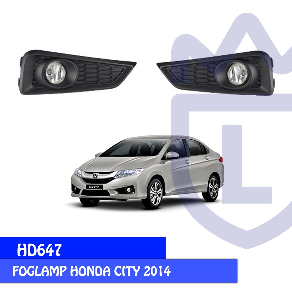 FOGLAMP / LAMPU KABUT DLAA HD647 HONDA CITY 2014