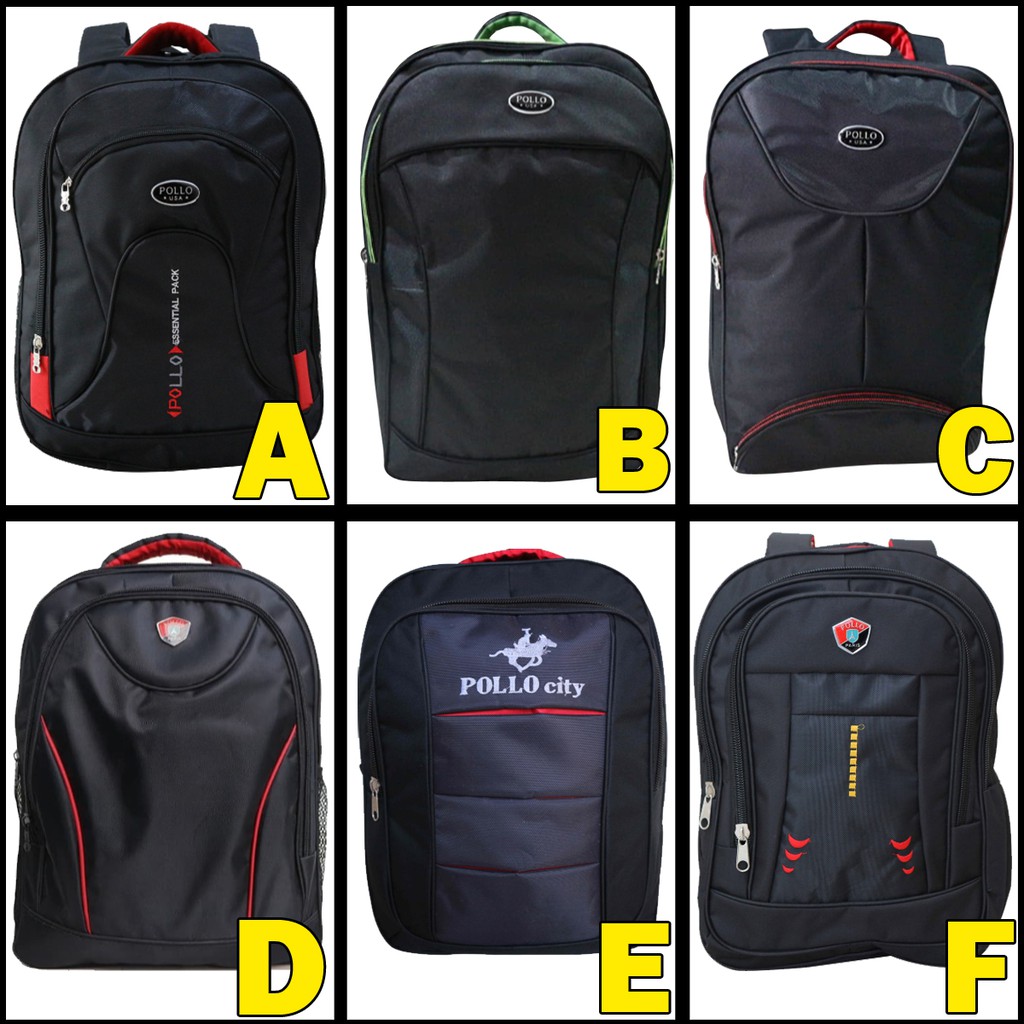 SERBA 50 RIBU Backpack Polo Tas Sekolah SMP SMA Cewek Cowok Ransel Laptop Murah Bagus Berkualitas