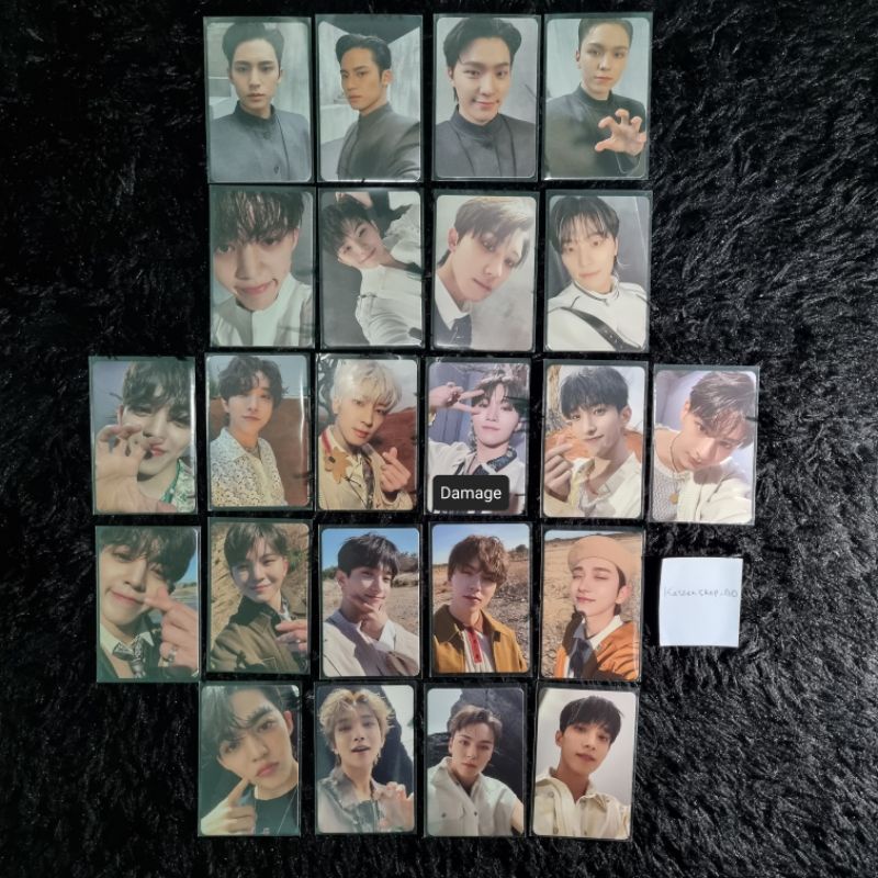 WTS Photocard Album Seventeen - Face The Sun Scoups Joshua Jun Wonwoo Woozi The8 Mingyu DK Seungkwan