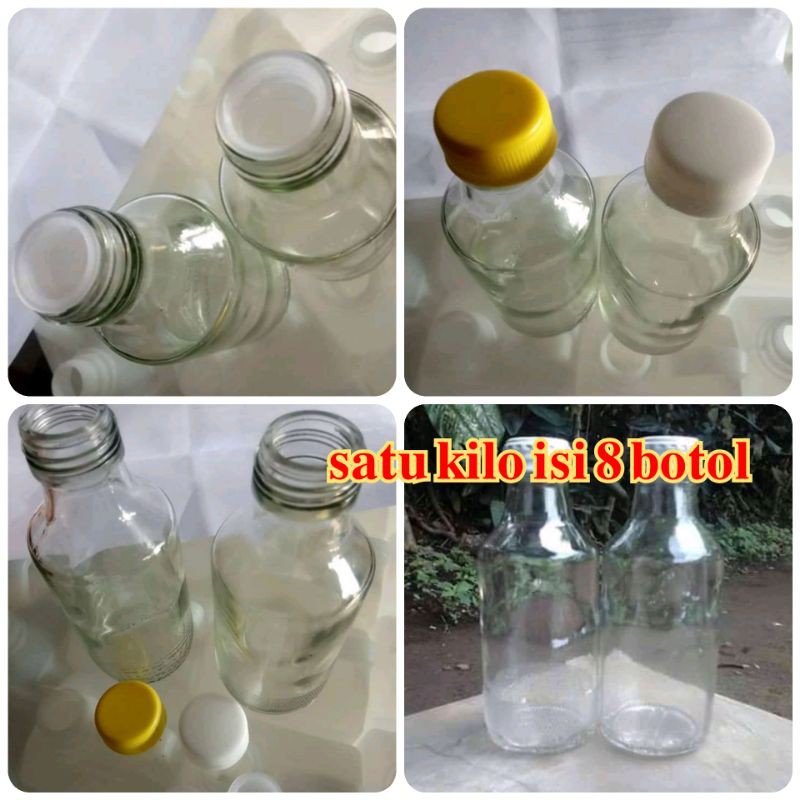 Botol Madu 1000 asi madu botol kaca isi 50 botol