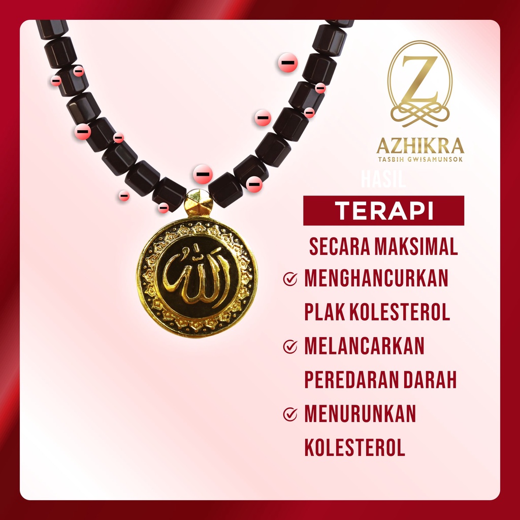 TERLARIS!!Kalung Kesehatan Gwisamunsok Original Kalung Kesehatan Azikra - Tasbih Azhikra COD