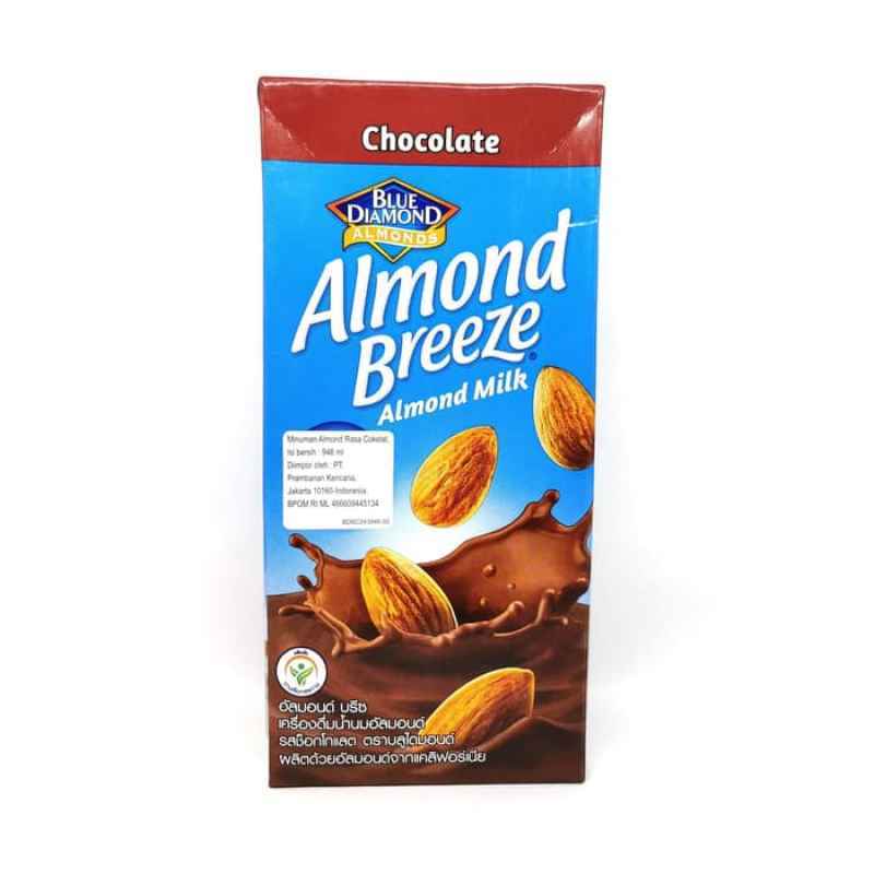 

blue diamond almond breeze chocolate 946ml | susu | kacang | sarapan | milk
