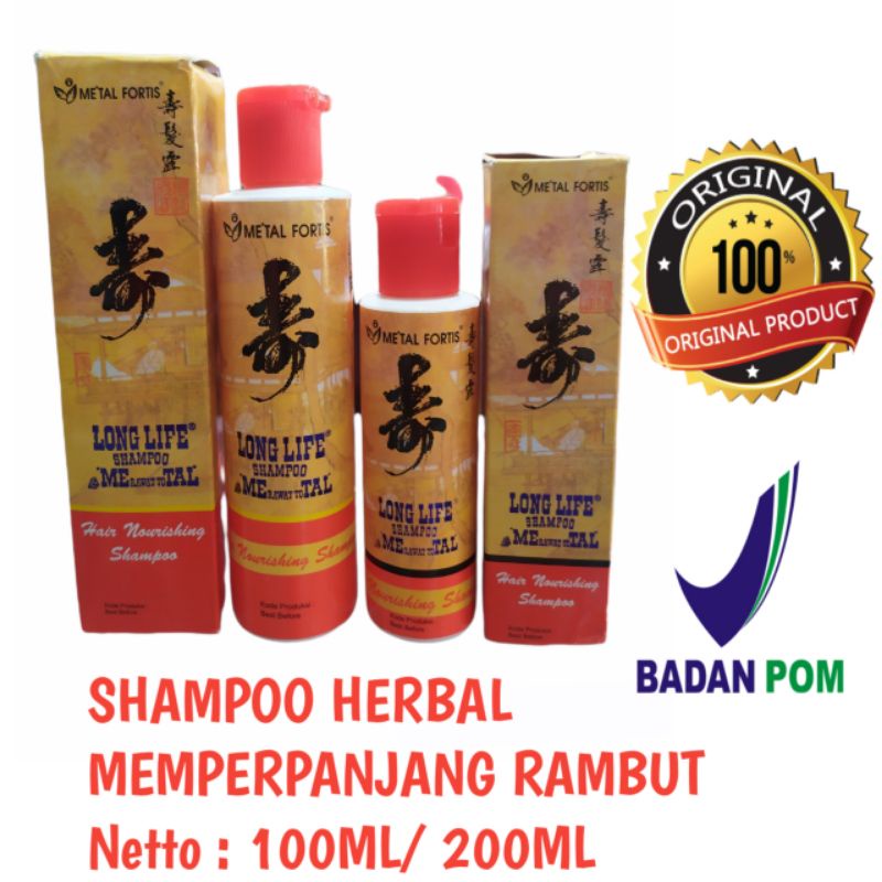 SHAMPO METAL PEMANJANG RAMBUT/ SHAMPO METAL PENUMBUH RAMBUT/ SHAMPO METAL FORTIS ORIGINAL/ METAL FOR