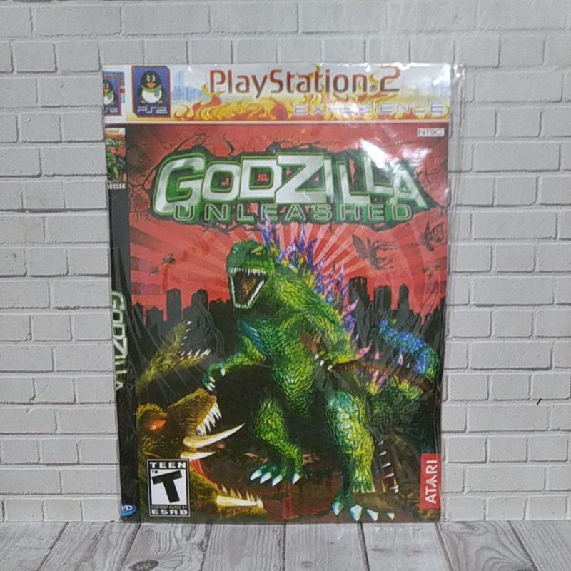 CD  KASET KOPAB PS2 GODZILLA