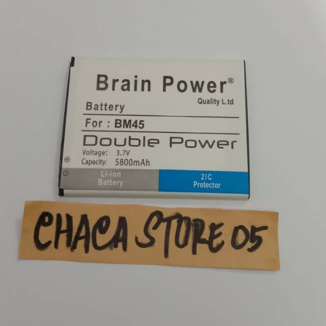 Batre Baterai Battery Xiaomi Redmi Note 2 BM45 Double Power Hp