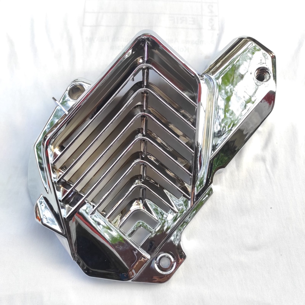 Cover Radiator PCX 160 Chrome Cover Radiator Vario 160 Chrome Pelindung Tutup Radiator PCX160 Vario 