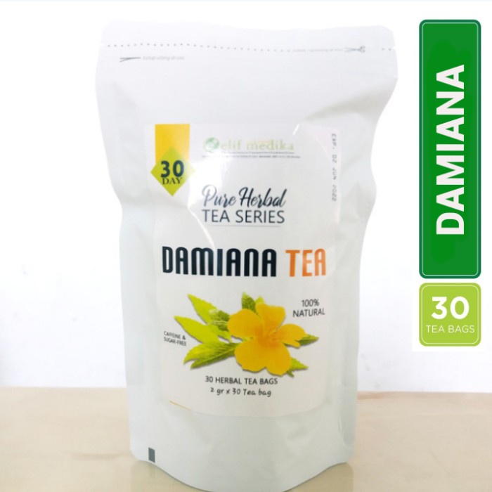 

DAMIANA TEA : TEH HERBAL DAUN DAMIANA ISI 30 TEA BAG