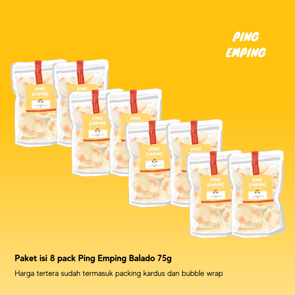 

Paket Box Ping Emping 8 Balado