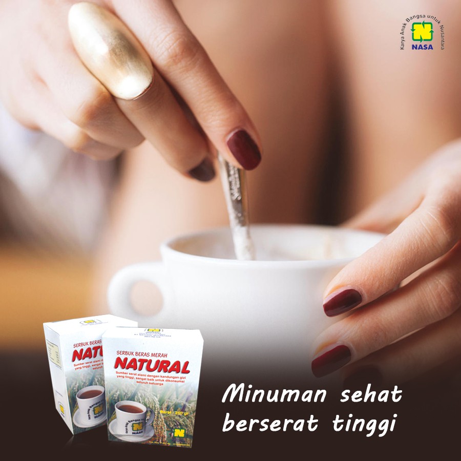 

SERBUK BERAS MERAH NATURAL MINUMAN SEHAT BERSERAT 250gr