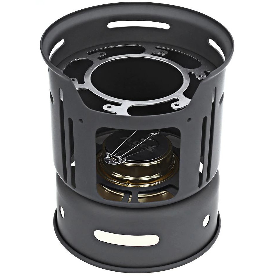 Kompor Gas Alcohol Stove Portable untuk Camping - CW-C01 - Q2TP02BK Black