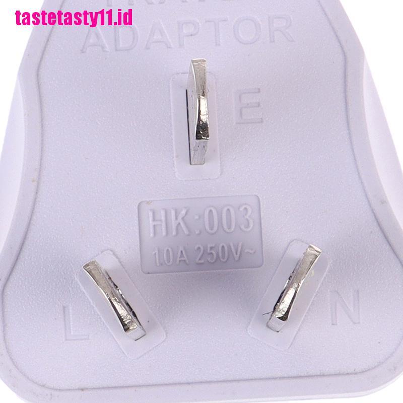 Adapter Power Plug USA EURO Asia Ke AU Australia 3 Universal Untuk Travel