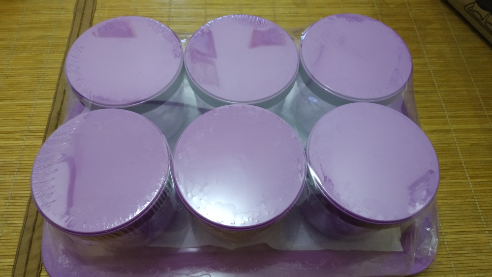 Food Storage Set Of 7 Pcs / Toples Plastik/ Toples Kue/ Toples Kecil