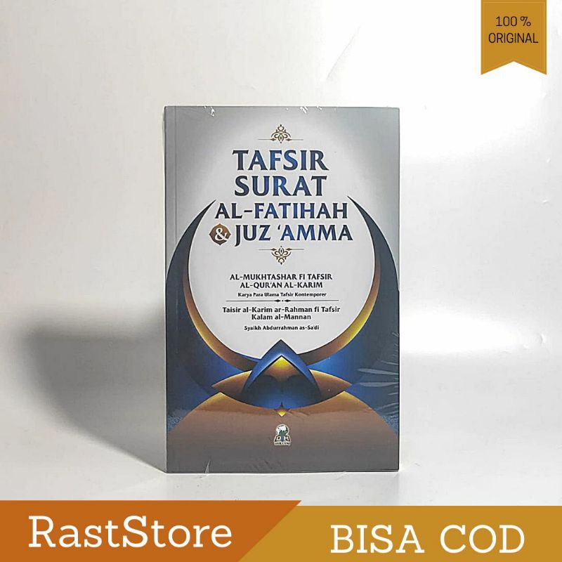 Jual Buku Tafsir Surat Al Fatihah Dan Juz Amma Darul Haq | Shopee Indonesia