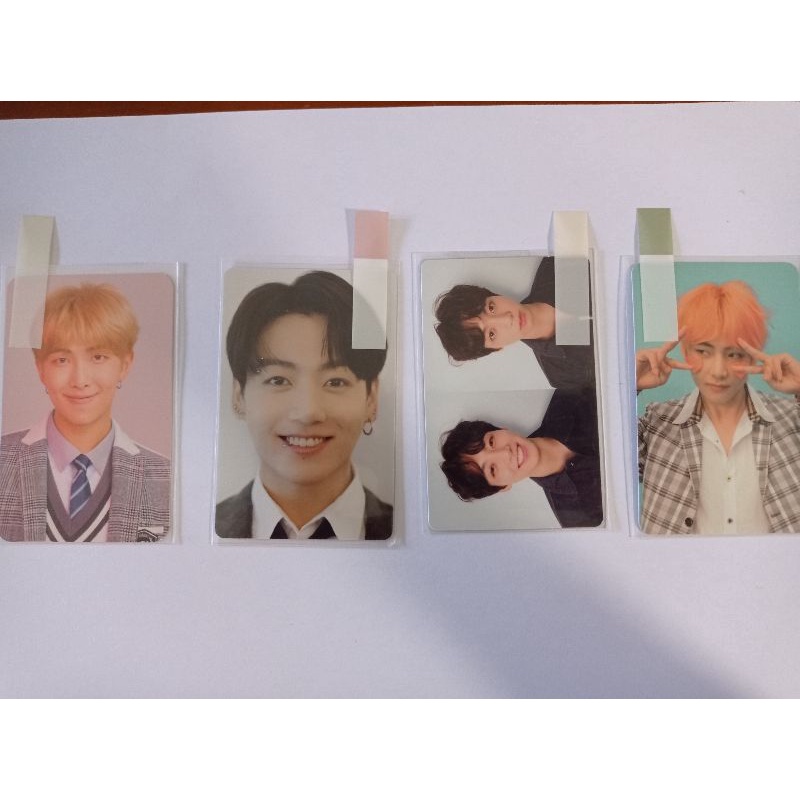 PHOTOCARD OFFICIAL JUNGKOOK NAMJOON TAEHYUNG ANSWER L F TEAR R DILAN LOPE