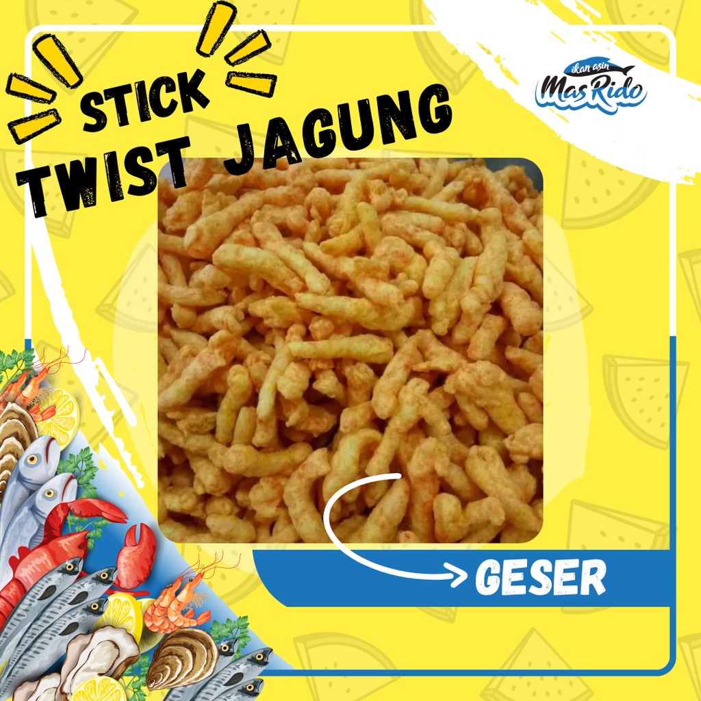 

Stik Twis Corn Rasa Jagung Citos Gurih Renyah Snack 250 gram