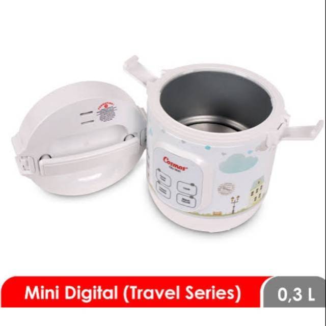 Magic Com / Rice Cooker Cosmos CRJ 1031 0,3 Liter Mini Cooker Digital Bagus Murah Garansi Resmi