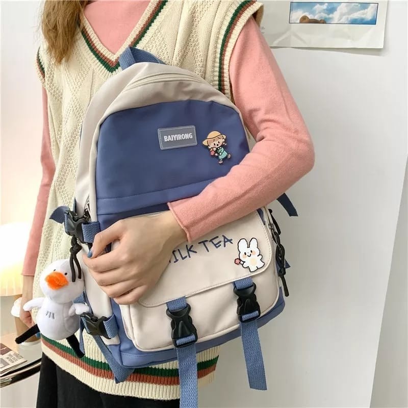 tas ransel import korea rensel impor korean style tas sekolah tk sd smp sma rangsel kekinian murah r