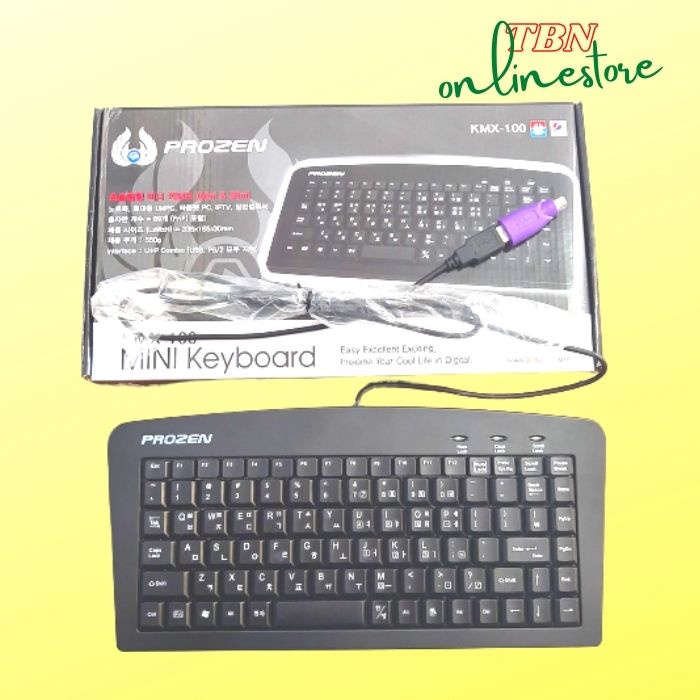 Keyboard Mini KMX 100 Prozen Murah