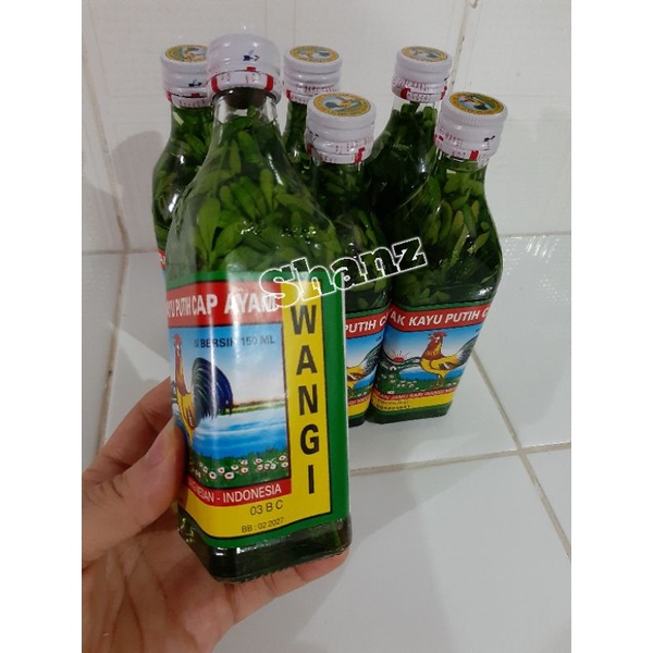 Minyak kayu putih Cap Ayam 150ml Rendam Cou2 / Daun Inggu