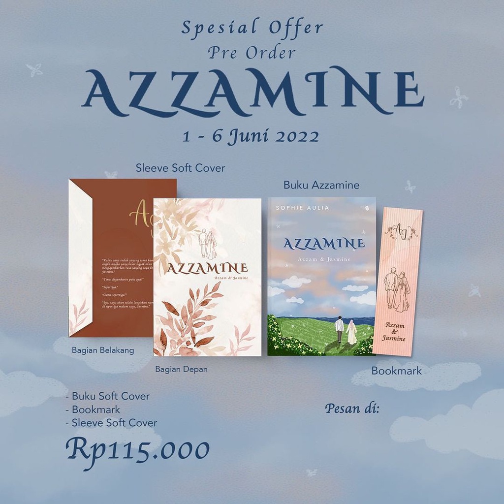 Pre Order - Special Offer Azzamine (1 - 6 Juni 2022)