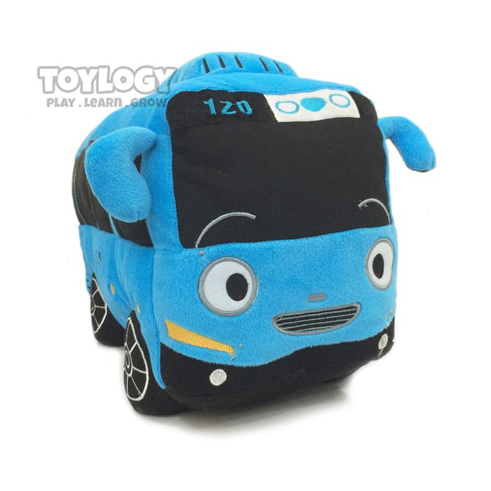 Boneka JUMBO Bus Tayo  ( Tayo Bus Plush Doll  ) 50 cm - Bordir