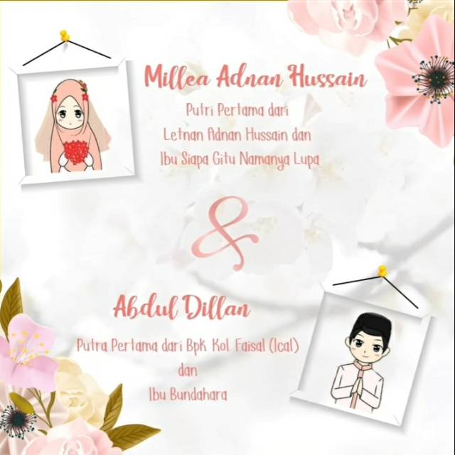 Undangan Pernikahan Video | Kode CDC COVID-04