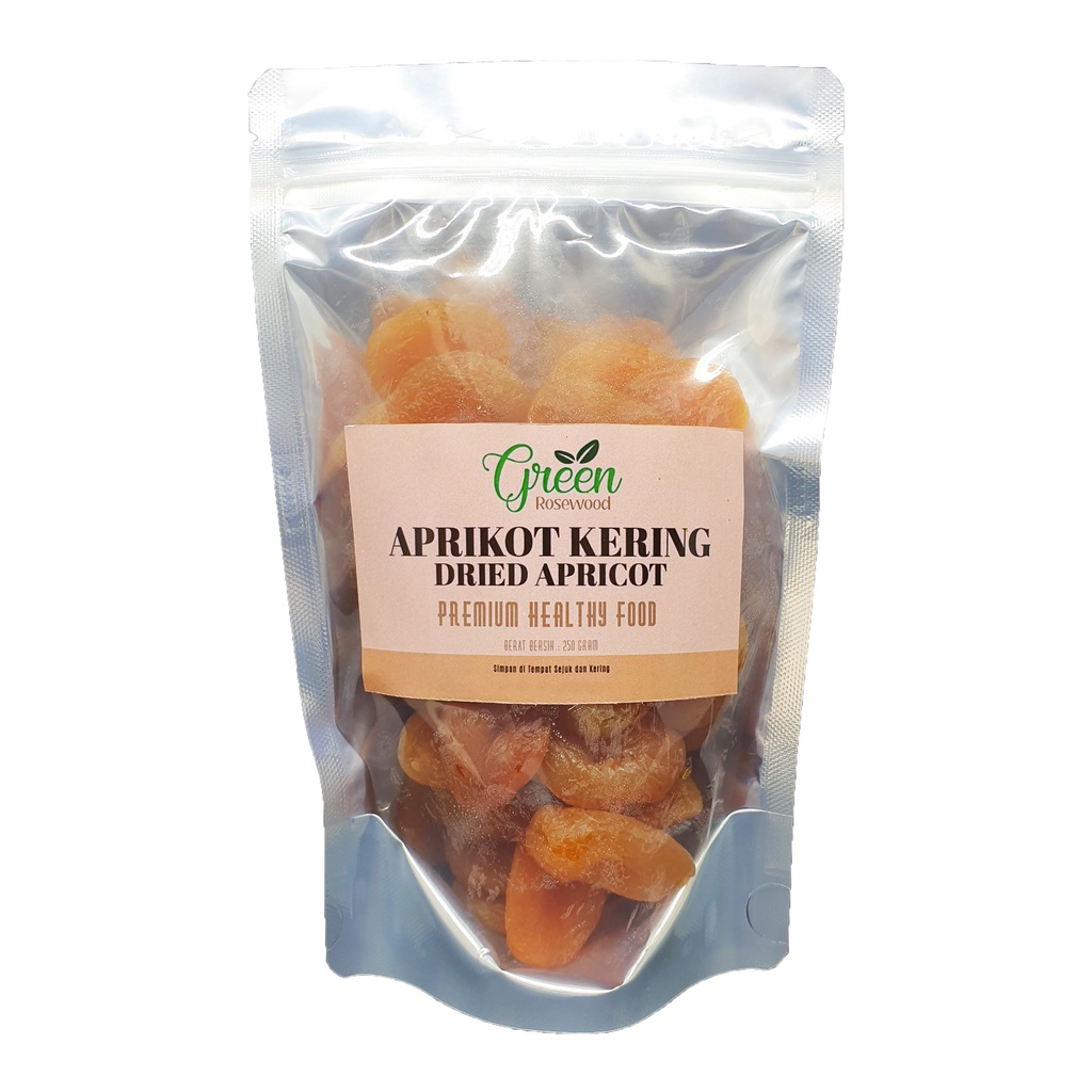 

DRIED APRICOT 250 GRAM PREMIUM - APRIKOT KERING 250 GR