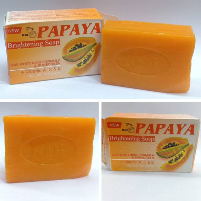 SABUN RDL PAPAYA ORIGINAL - Brightening Soap 135g