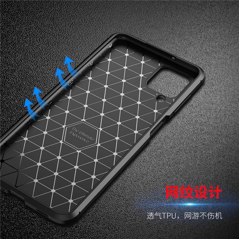 Case Samsung Galaxy A22 4G 5G M53 Softcase Carbon Autofocus Original