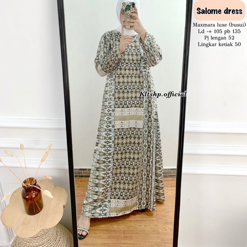 SALOME DRESS / GAMIS PREMIUM / GAMIS MOTIF