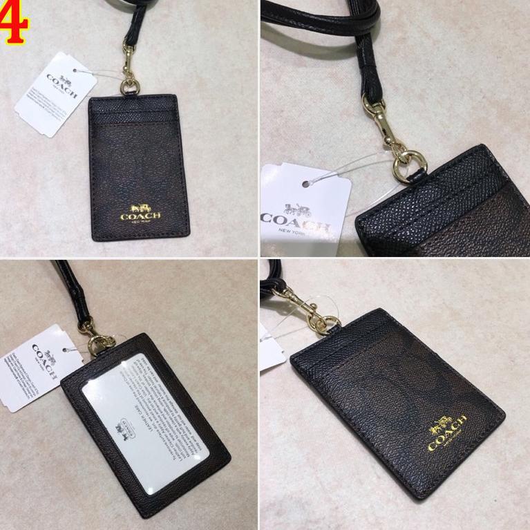 

{Z-EZU} {♡} card holder / Coach F65573 original/ Kartu kerja /tag / lanyard/ name tag holder/ID Card holder {murah}